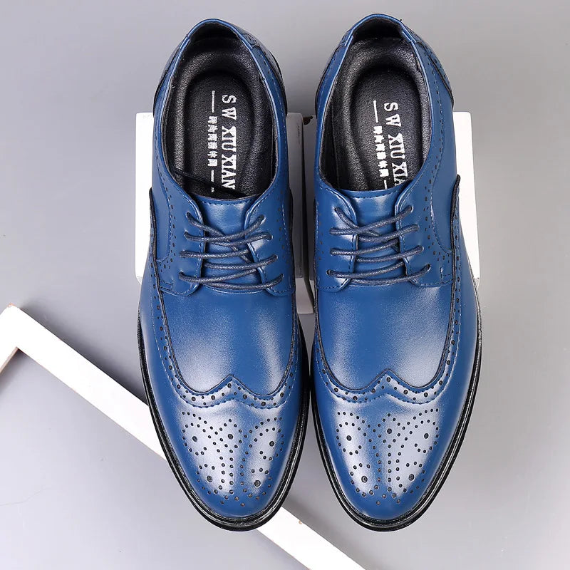 TBS Company Heritage Brogue – Handcrafted Calfskin Leather Oxfords