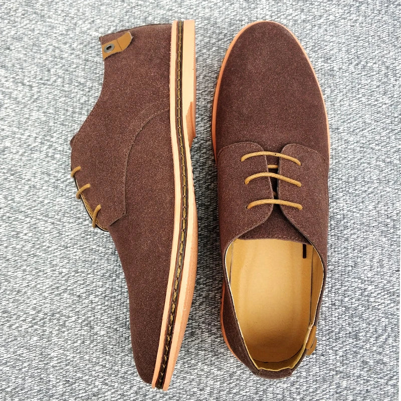 TBS Company Spring Suede – Casual Oxford Sneakers for Men