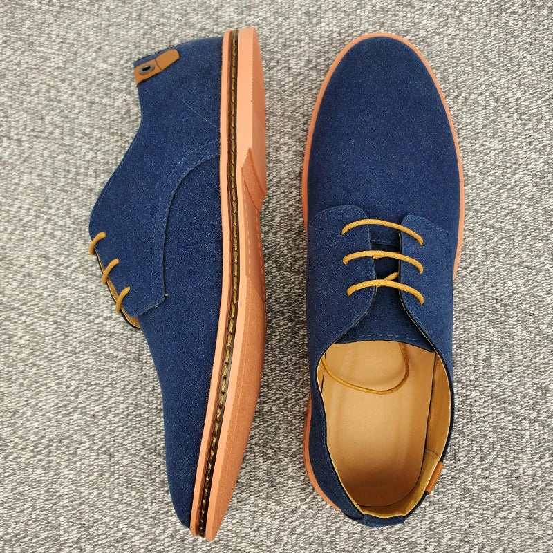 TBS Company Spring Suede – Casual Oxford Sneakers for Men